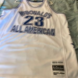 I AM SELLING A MICHAEL JORDAN’S LIMITED EDITION MCDONALDS ALL AMERICAN JERSEY